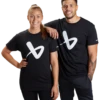 Bauer Core Short Sleeve Crew Tee Adult -Hockey Sports Store 1059663 BLK Dual 1524