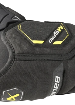 Bauer Supreme M5 Pro Intermediate Elbow Pads -Hockey Sports Store 1061874 BTH23 PROTECTIVE ELBOW SUPREME M5PRO SR bicep detail