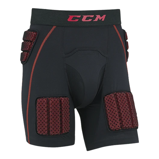 CCM Quicklite Ball Hockey Padded Shorts Senior 3 CCM Quicklite Ball Hockey Padded Shorts Senior