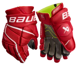 Bauer Vapor 3X Pro Junior Hockey Gloves 11 Bauer Vapor 3X Pro Junior Hockey Gloves -Hockey Sports Store 3XPRO JR PALM RED1