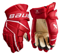 Bauer Vapor 3X Pro Senior Hockey Gloves 11 Bauer Vapor 3X Pro Senior Hockey Gloves -Hockey Sports Store 3XPRO SR FRONT RED2