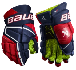 Bauer Vapor 3X Junior Hockey Gloves -Hockey Sports Store 3X JR FRONT NRW2