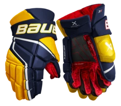 Bauer Vapor 3X Intermediate Hockey Gloves -Hockey Sports Store 3X SR FRONT NVG2 ea878d27 c74b 4a13 8364 3d074546dd76