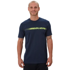 Bauer Graphic Short Sleeve Crew Youth -Hockey Sports Store 611078 NAV 01 4184a5d5 477c 4568 8df8 e997108800b2