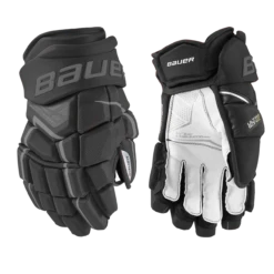Bauer Supreme Ultrasonic Senior Hockey Gloves 10 Bauer Supreme Ultrasonic Senior Hockey Gloves -Hockey Sports Store 629088 BLK 01