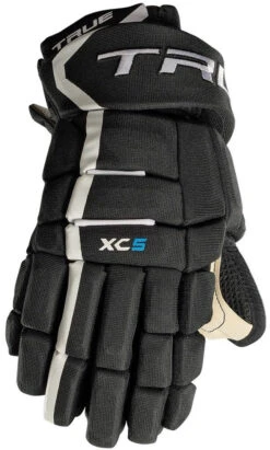 True Hockey True XC5 2020 Senior Hockey Gloves -Hockey Sports Store B2RAssets 770x1206 black