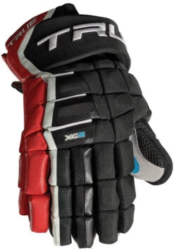 True Hockey True XC9 2020 Senior Hockey Gloves -Hockey Sports Store B2RAssets 770x1206 red black 1