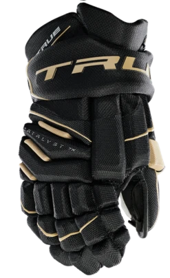 True Hockey True Catalyst 7X Senior Hockey Gloves -Hockey Sports Store CT7xGlove Black Gold