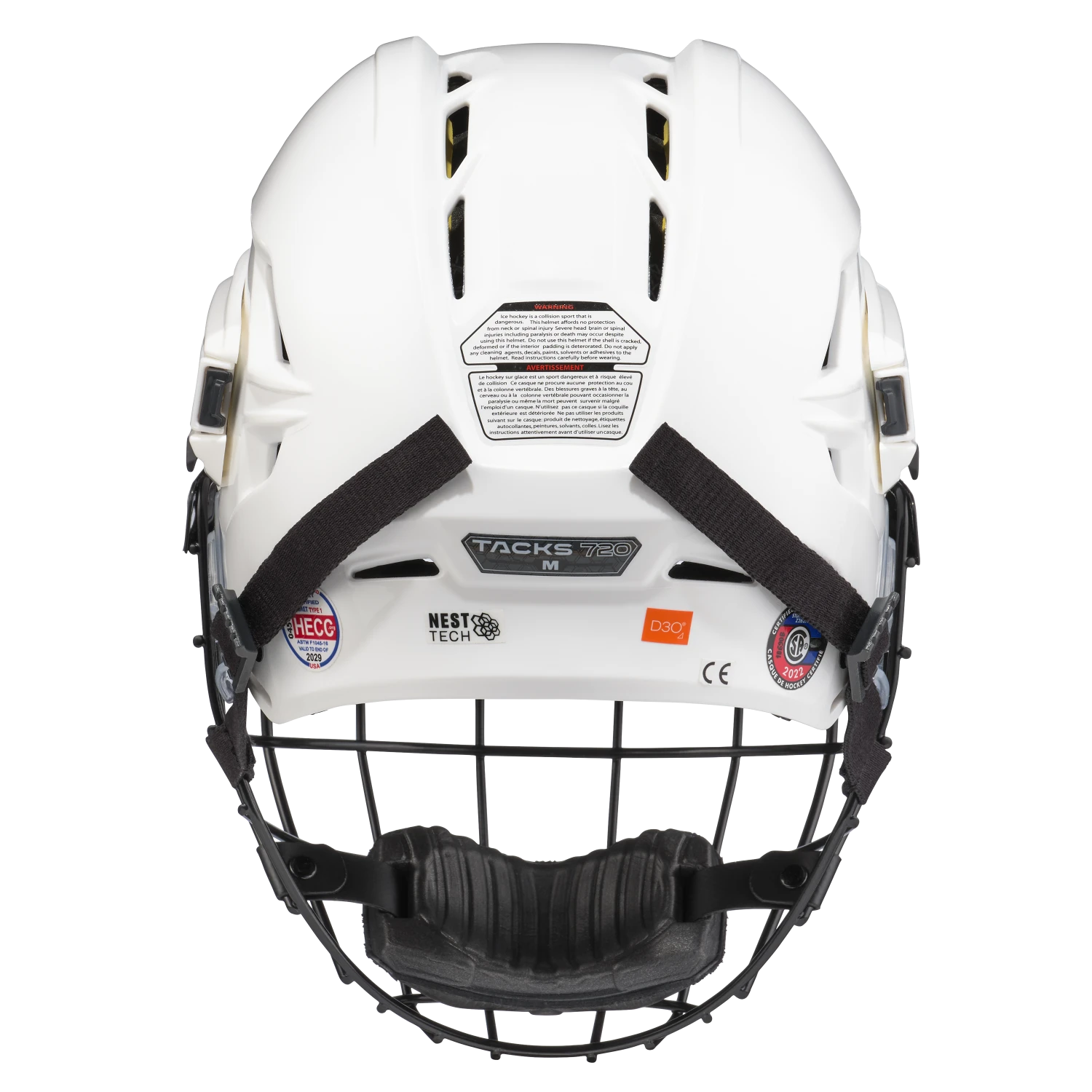CCM Tacks 720 Combo Hockey Helmet 11 CCM Tacks 720 Combo Hockey Helmet - Image 9