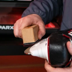 Sparx Hockey Deburring Block Set -Hockey Sports Store InUse 2 1024x1024 2x 7101e161 8f34 4137 845b 9f0d6d4cf24d