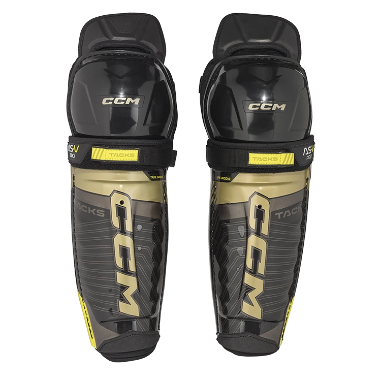 CCM Tacks AS-V Pro Junior Shin Guards 4 CCM Tacks AS-V Pro Junior Shin Guards - Image 2