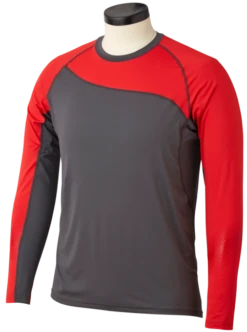 Bauer S19 Pro Long-Sleeve Baselayer Boys Top (Red)