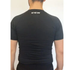 CCM Short-Sleeve Compression Top For Men (HockeySupremacy.com) -Hockey Sports Store ccm hs short sleeve 2
