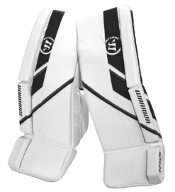 Warrior Ritual G5 Intermediate Goalie Pads (w/ Knee Pads) -Hockey Sports Store g5il0wbk war 01 i