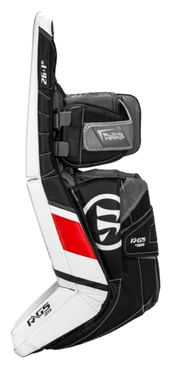 Warrior Ritual G5 Junior Goalie Pads (w/ Knee Pads) -Hockey Sports Store g5jl0wbr war 07 i