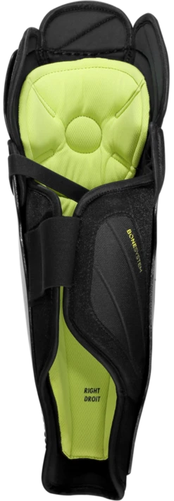 Warrior Alpha LX 30 Junior Shin Guards -Hockey Sports Store lx30sgsr1bk war 02 i 1