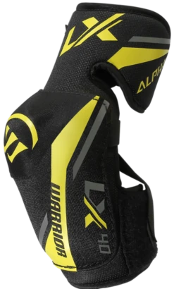 Warrior Alpha LX 40 Junior Elbow Pads -Hockey Sports Store lx40epsr1bk war 01 i