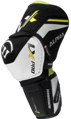 Warrior Alpha LX Pro Junior Elbow Pads -Hockey Sports Store lxpepsr1bk war 01 i