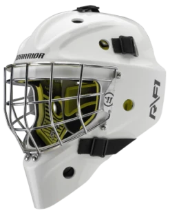 Warrior RF1 Junior Goalie Mask -Hockey Sports Store rf1jm0wh war 01 i