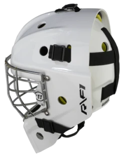 Warrior RF1 Junior Goalie Mask -Hockey Sports Store rf1jm0wh war 03 i