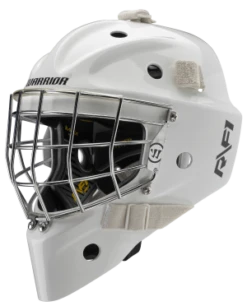 Warrior RF1+ Junior Goalie Mask -Hockey Sports Store rf1jpm0wh war 01 i