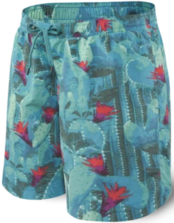 SAXX Cannonball 2n1 Short Green Cactus