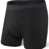 SAXX Platinum Boxer Brief Fly Blackout 1 SAXX Platinum Boxer Brief Fly Blackout -Hockey Sports Store saxx platinum boxer brief fly blackout