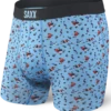 SAXX Ultra Boxer Fly Blue Action Shot 2 SAXX Ultra Boxer Fly Blue Action Shot -Hockey Sports Store saxx ultra boxer fly blue action shot
