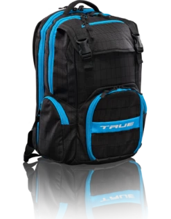 True Hockey True 2021 Elite Backpack (Black/Blue)