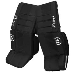 Warrior Ritual GT2 Intermediate Goalie Pads (w/ Knee Pads) -Hockey Sports Store warrior ritual gt2 intermediate goalie pads black
