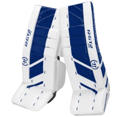 Warrior Ritual GT2 Junior Goalie Pads (w/ Knee Pads) -Hockey Sports Store warrior ritual gt2 junior goalie pads white blue