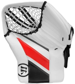 Warrior Ritual GT2 Pro Senior Goalie Catcher -Hockey Sports Store warrior ritual gt2 pro senior goalie catcher white red black