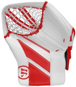 Warrior Ritual GT2 Senior Goalie Catcher -Hockey Sports Store warrior ritual gt2 senior goalie catcher white red