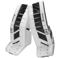 Warrior Ritual GT2 Senior Goalie Pads (w/ Knee Pads) 16 Warrior Ritual GT2 Senior Goalie Pads (w/ Knee Pads) -Hockey Sports Store warrior ritual gt2 senior goalie pads white black