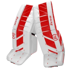 Warrior Ritual GT2 Senior Goalie Pads (w/ Knee Pads) 19 Warrior Ritual GT2 Senior Goalie Pads (w/ Knee Pads) -Hockey Sports Store warrior ritual gt2 senior goalie pads white red